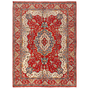 Hand Knotted Heriz Rug 8' 5" x 10' 11" - No. AL59561