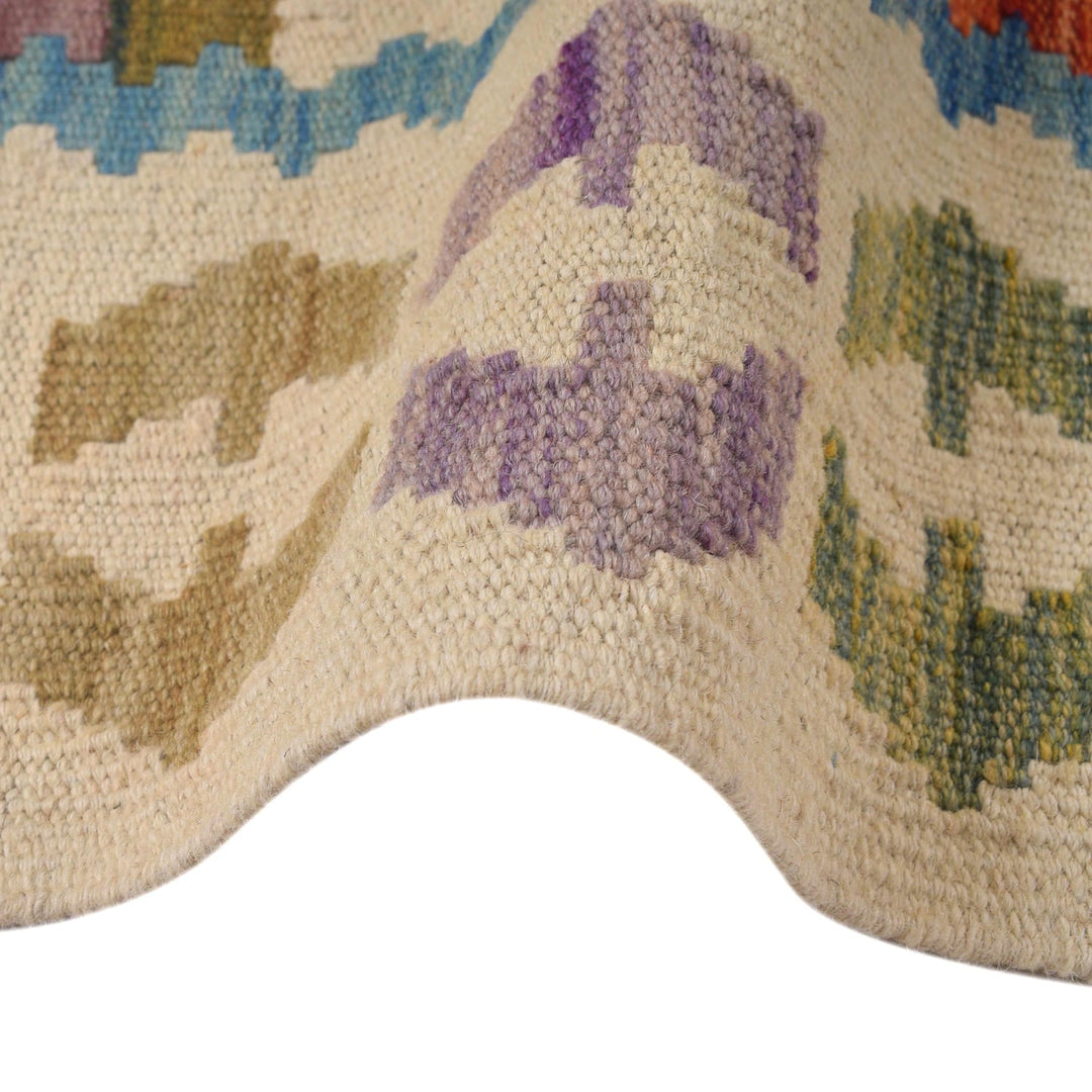 Handmade Vegetable Kelim Runner 2' 8" x 9' 5" - No. AL25730