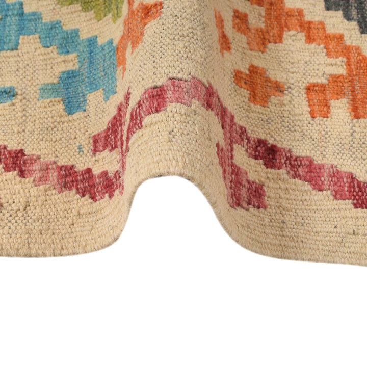 Hand Made Afghan Kilim Runner 2' 9" x 9' 5" - No. AL56465