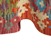 Handmade Afghan Vegetable Kilim Runner 2' 9" x 9' 4" - No. AL54640