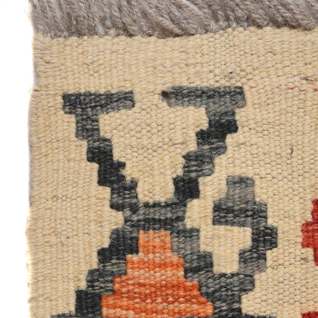 Handmade Turkish Design Wool Kilim Runner 2' 8" x 9' 11" - No. AL31368