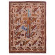 Afghan War Rug 2' 0" x 2' 11" - No. AL19370