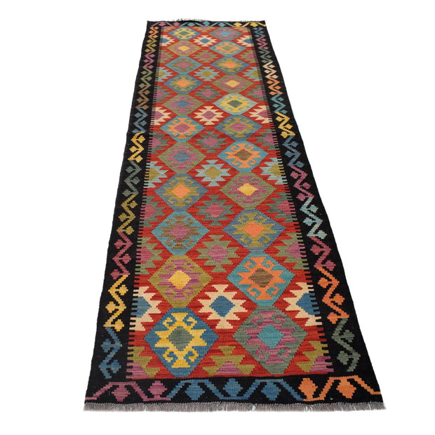 Long Kilim Runner 2' 7" x 9' 10" - No. AL57366