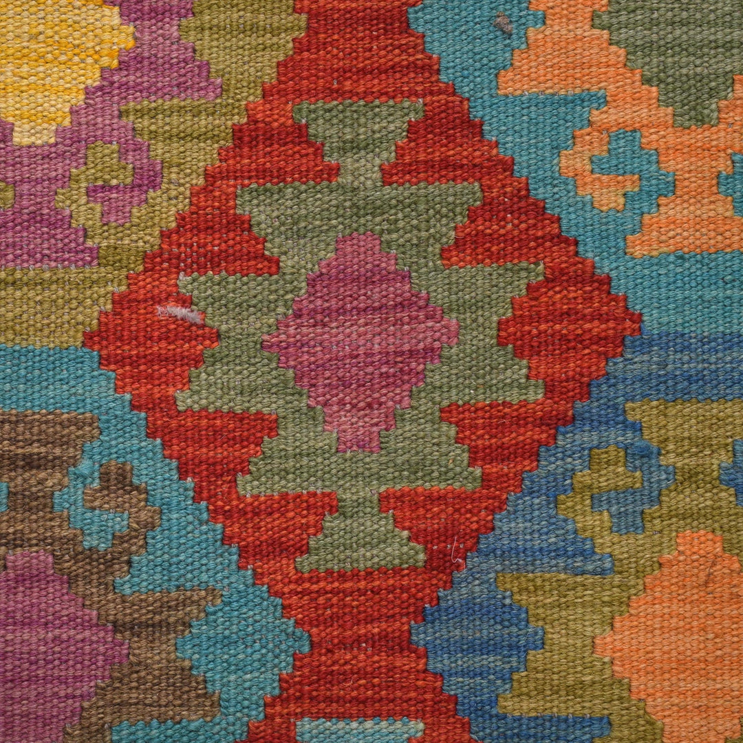 Long Kilim Runner 2' 7" x 9' 10" - No. AL57366