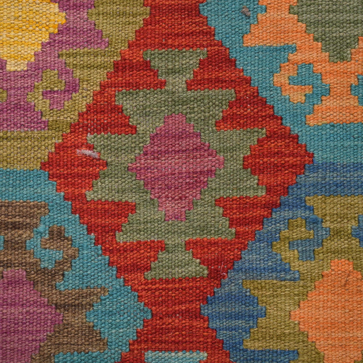 Long Kilim Runner 2' 7" x 9' 10" - No. AL57366