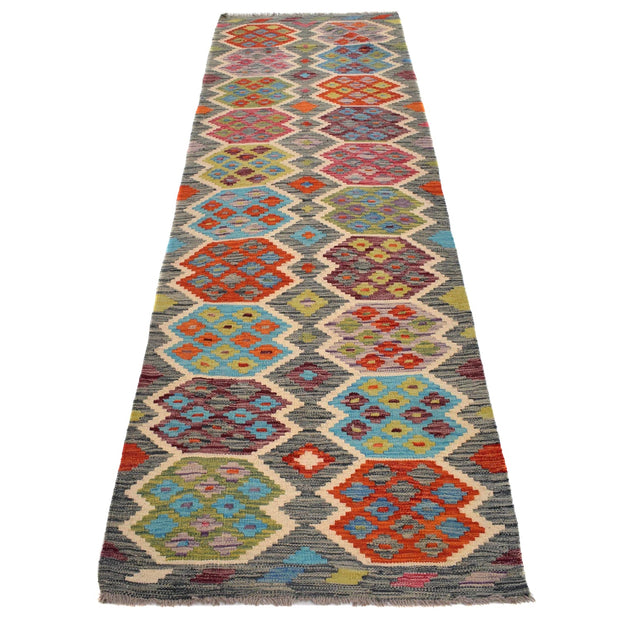 Long Kilim Runner 2' 10" x 9' 4" - No. AL63431