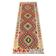 Hand Knotted Flatweave Kilim Runner 2' 2" x 6' 8" - No. AL31188
