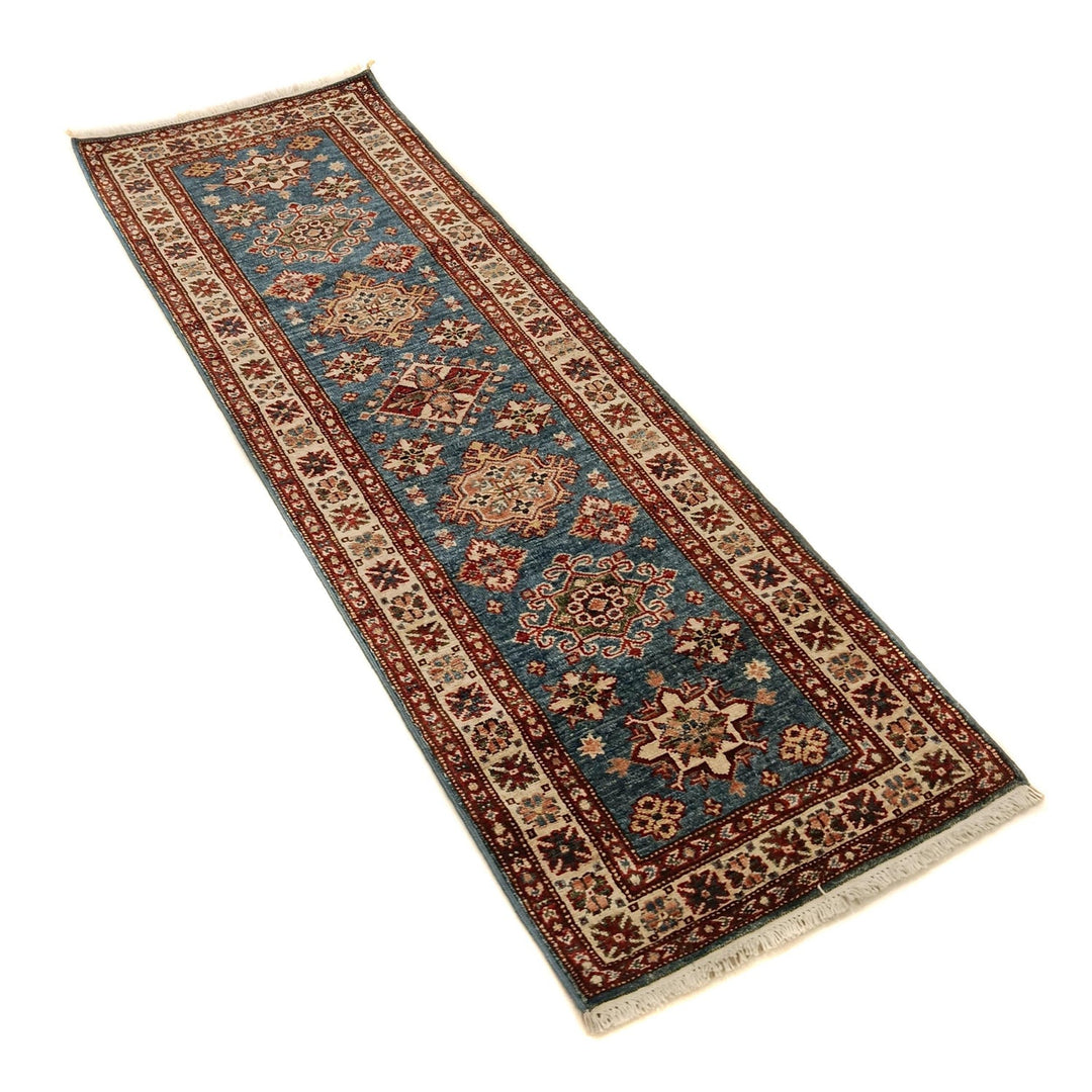 High-Quality Kazak Area Runner Rug 2' 1" x 6' 2" - No. AL22208