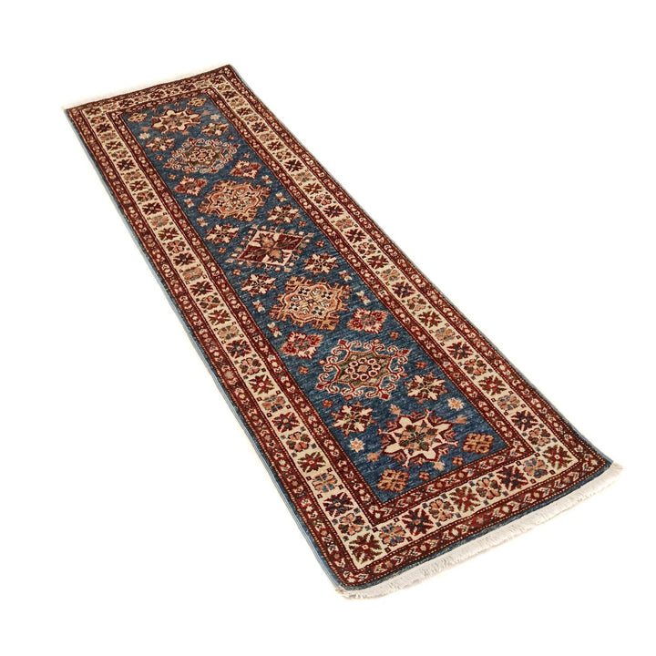 High-Quality Kazak Area Runner Rug 2' 1" x 6' 2" - No. AL22208