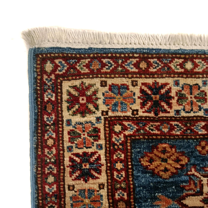 High-Quality Kazak Area Runner Rug 2' 1" x 6' 2" - No. AL22208