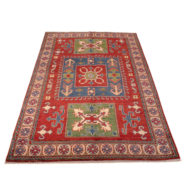Oriental Kazak Rug 3' 10" x 5' 11" - No. AL19442