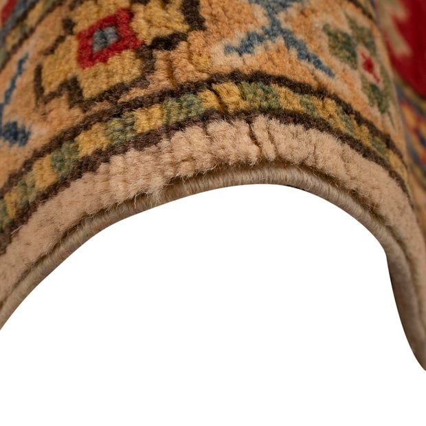 Handmade Kazak Area Rug 6' 5" x 10' 4" - No. AL18289