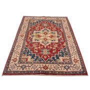 Hand knotted Kazak Carpet 4' 1" x 5' 9" - No. AL46985