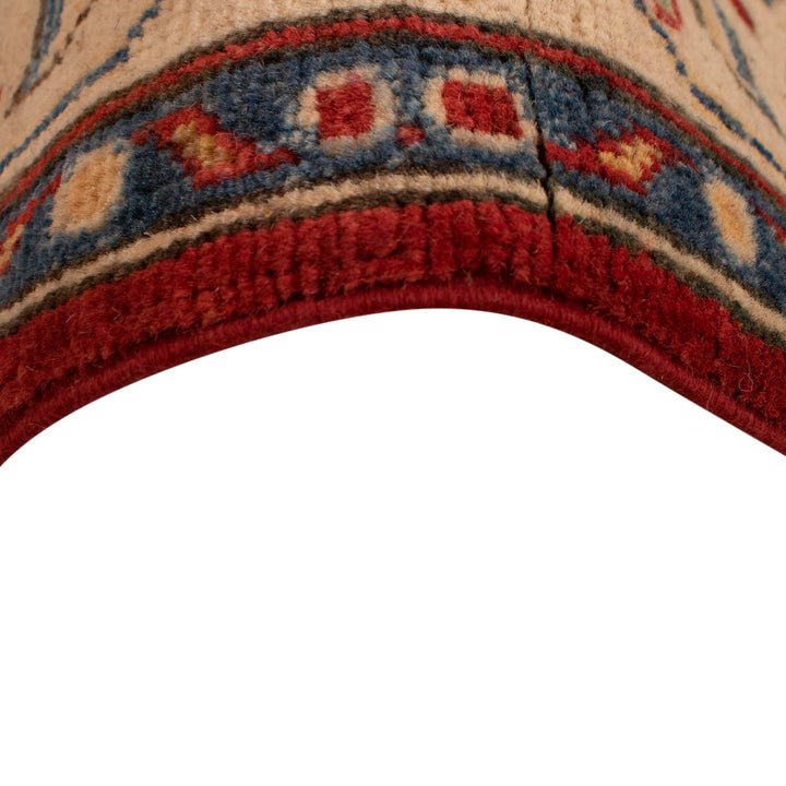 Hand knotted Kazak Carpet 4' 1" x 5' 9" - No. AL46985