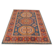 Blue Color Kazak Rug 4' 1" x 5' 10" - No. AL79681