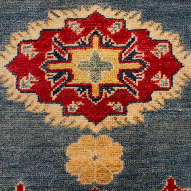 Hand Knotted Kazak Oriental Rug 5' 5" x 7' 2" - No. AL95167