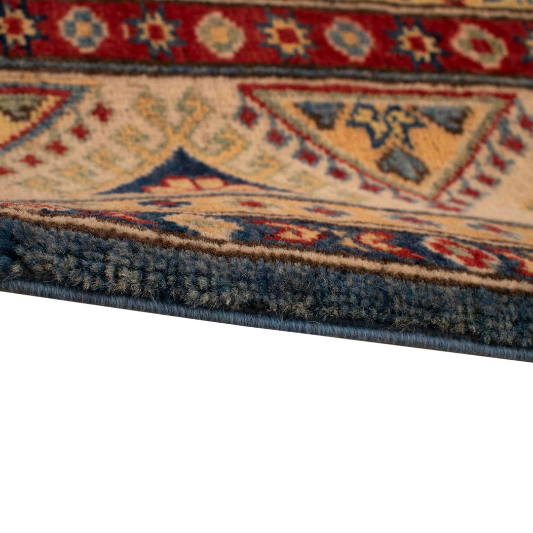 Hand Knotted Kazak Oriental Rug 5' 5" x 7' 2" - No. AL95167