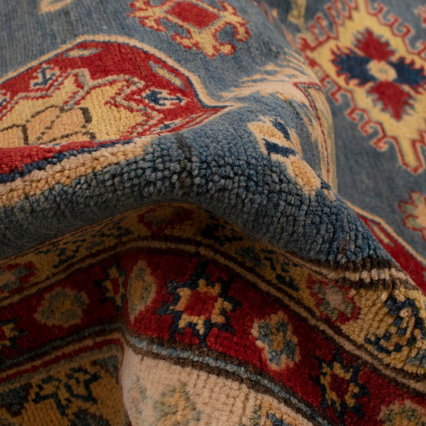 Hand Knotted Kazak Oriental Rug 5' 5" x 7' 2" - No. AL95167