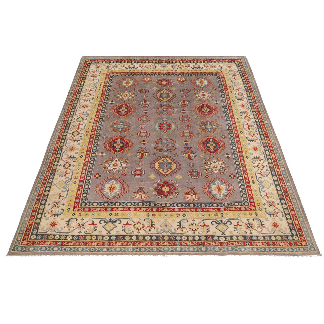 Gray Kazak Rug 7' 10" x 9' 7" - No. AL13718