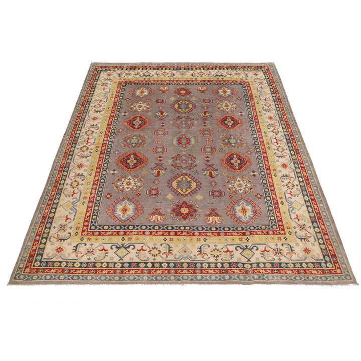 Gray Kazak Rug 7' 10" x 9' 7" - No. AL13718