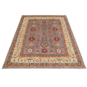 Gray Kazak Rug 7' 10" x 9' 7" - No. AL13718