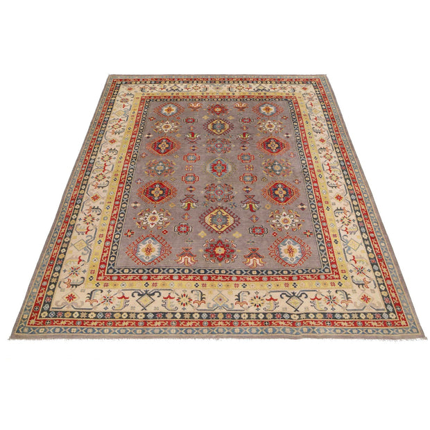 Gray Kazak Rug 7' 10" x 9' 7" - No. AL13718