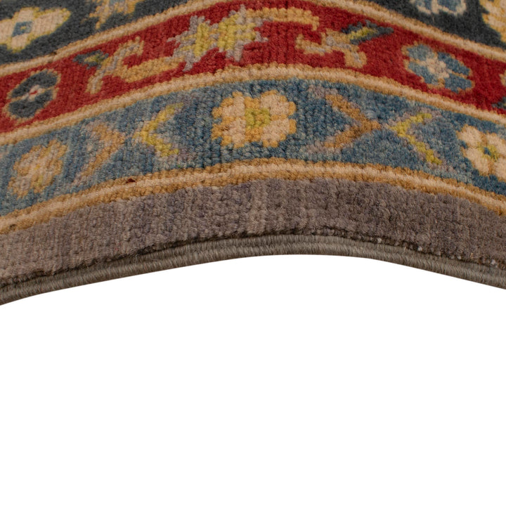 Gray Color Kazak Rug 7' 10" x 9' 7" - No. AL60602