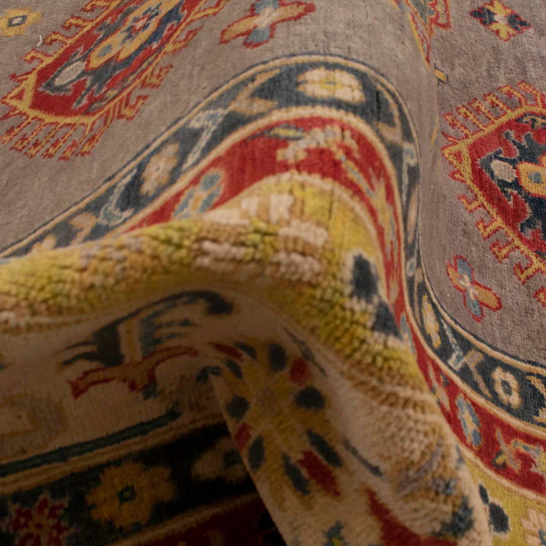 Gray Kazak Rug 7' 10" x 9' 7" - No. AL13718