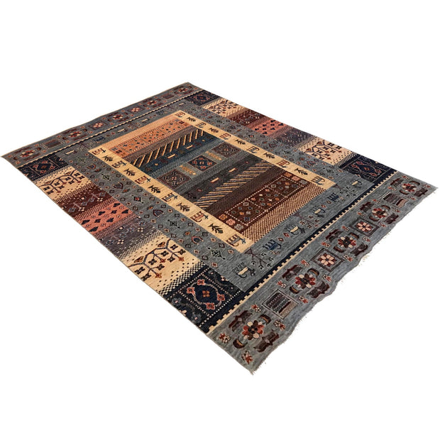 Luxury Shikargah Carpet 5' 8" x 7' 10" - No. AL49373