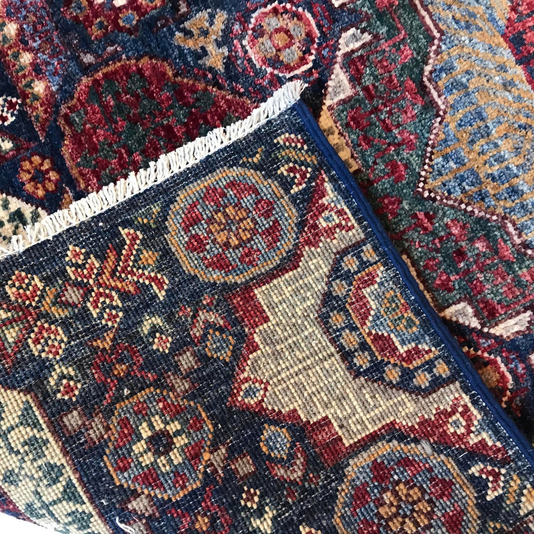 Purple Color Mamluk Carpet Runner 2' 8" x 17' 3" - No. AL47189