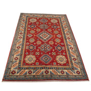 Hand knotted Kazak Carpet 4' 0" x 6' 0" - No. AL26746