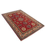 Hand knotted Kazak Carpet 4' 0" x 6' 0" - No. AL26746