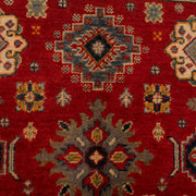 Hand knotted Kazak Carpet 4' 0" x 6' 0" - No. AL26746