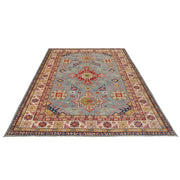 Handmade Kazak Area Rug 6' 8" x 9' 5" - No. AL28889