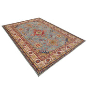 Handmade Kazak Area Rug 6' 8" x 9' 5" - No. AL28889