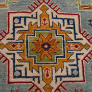 Handmade Kazak Area Rug 6' 8" x 9' 5" - No. AL28889
