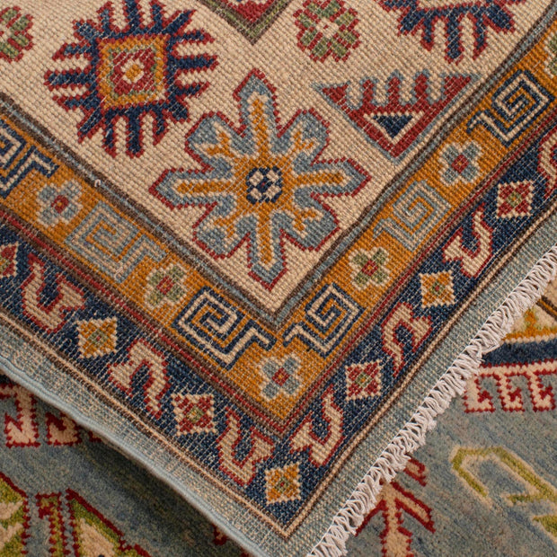 Handmade Kazak Area Rug 6' 8" x 9' 5" - No. AL28889