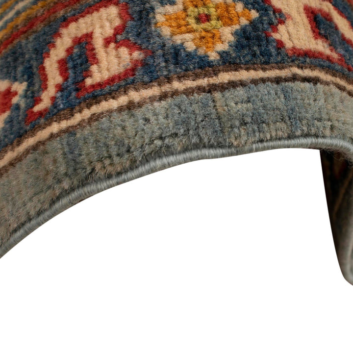 Handmade Kazak Area Rug 6' 8" x 9' 5" - No. AL28889