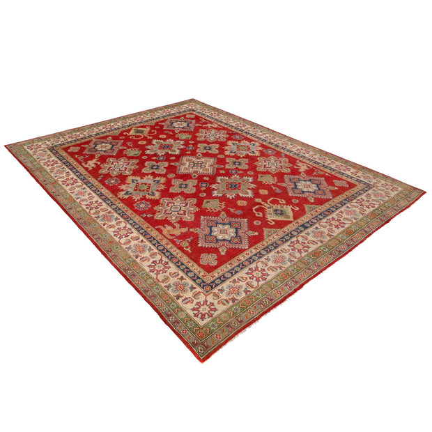 Hand Knotted Kazak Oriental Rug 8' 2" x 9' 11" - No. AL95163