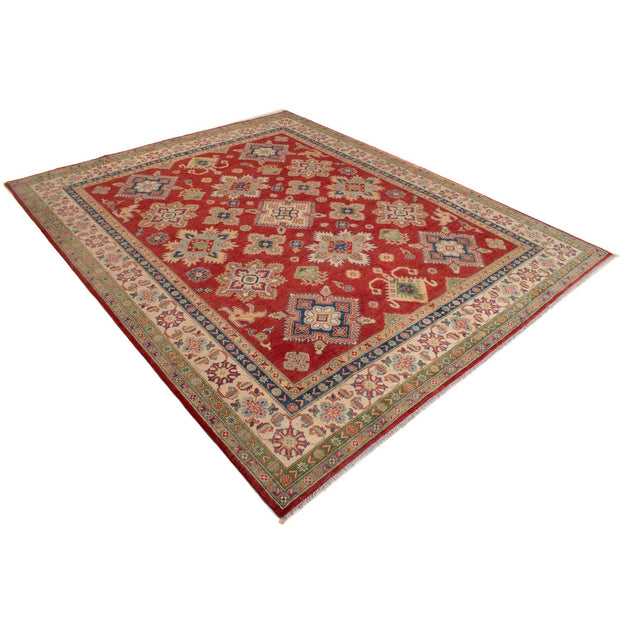 Hand Knotted Kazak Oriental Rug 8' 2" x 9' 11" - No. AL95163