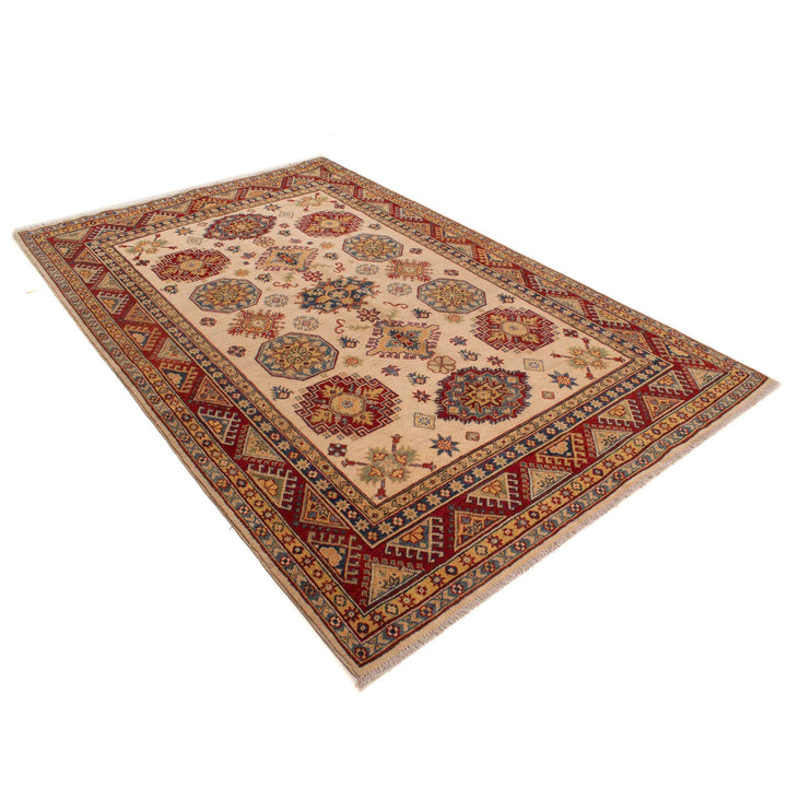Handmade Kazak Area Rug 5' 4" x 8' 6" - No. AL59935