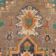 Handmade Kazak Area Rug 3' 9" x 5' 10" - No. AL86375