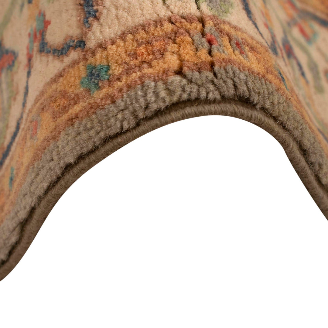 Handmade Kazak Area Rug 3' 9" x 5' 10" - No. AL86375