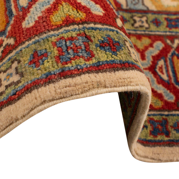 Handmade Kazak Area Rug 4' 11" x 6' 4" - No. AL67560