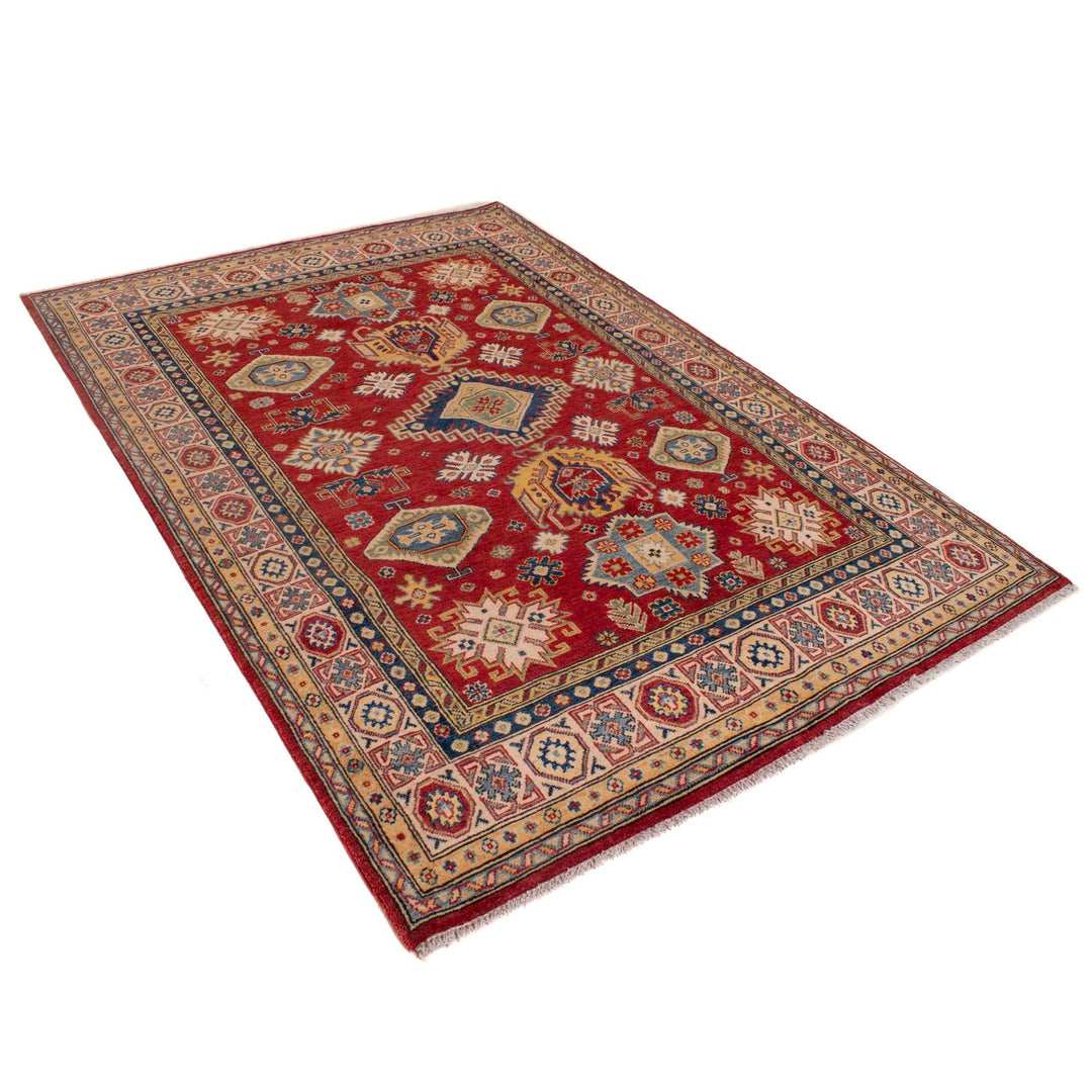 Hand knotted Kazak Carpet 5' 4" x 7' 8" - No. AL98966