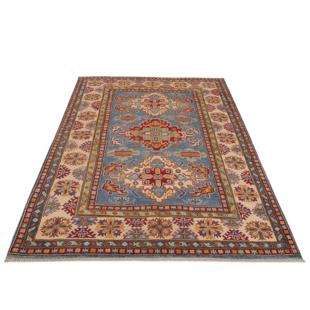 Handmade Kazak Area Rug 4' 11" x 6' 8" - No. AL61493