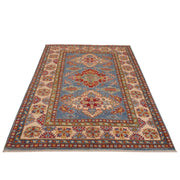 Handmade Kazak Area Rug 4' 11" x 6' 8" - No. AL61493