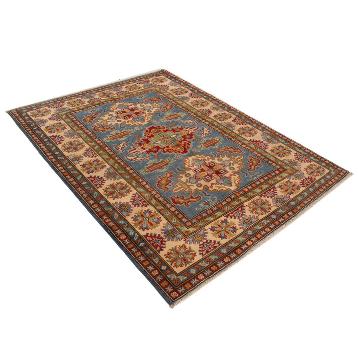 Handmade Kazak Area Rug 4' 11" x 6' 8" - No. AL61493