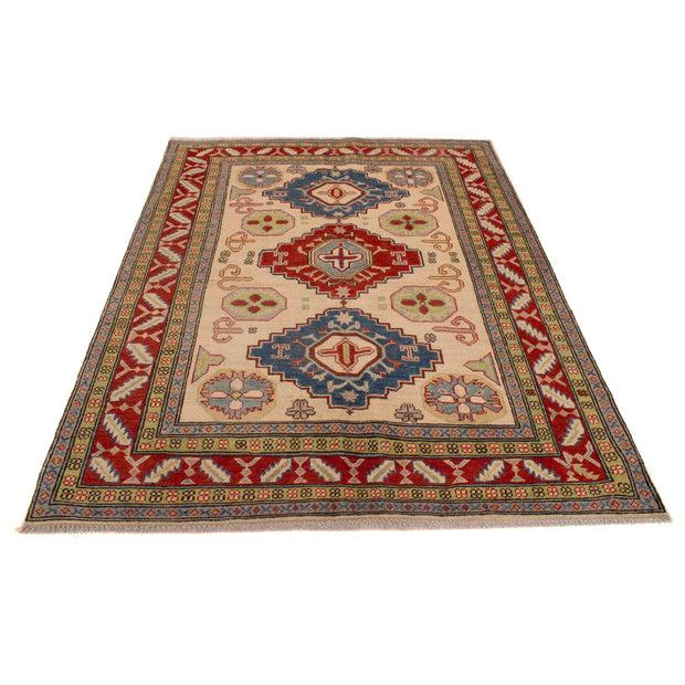 Hand knotted Kazak Carpet 5' 0" x 6' 4" - No. AL13165