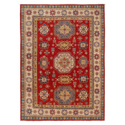 Hand knotted Kazak Rugs 6' 7" x 8' 11" - No. AL33955